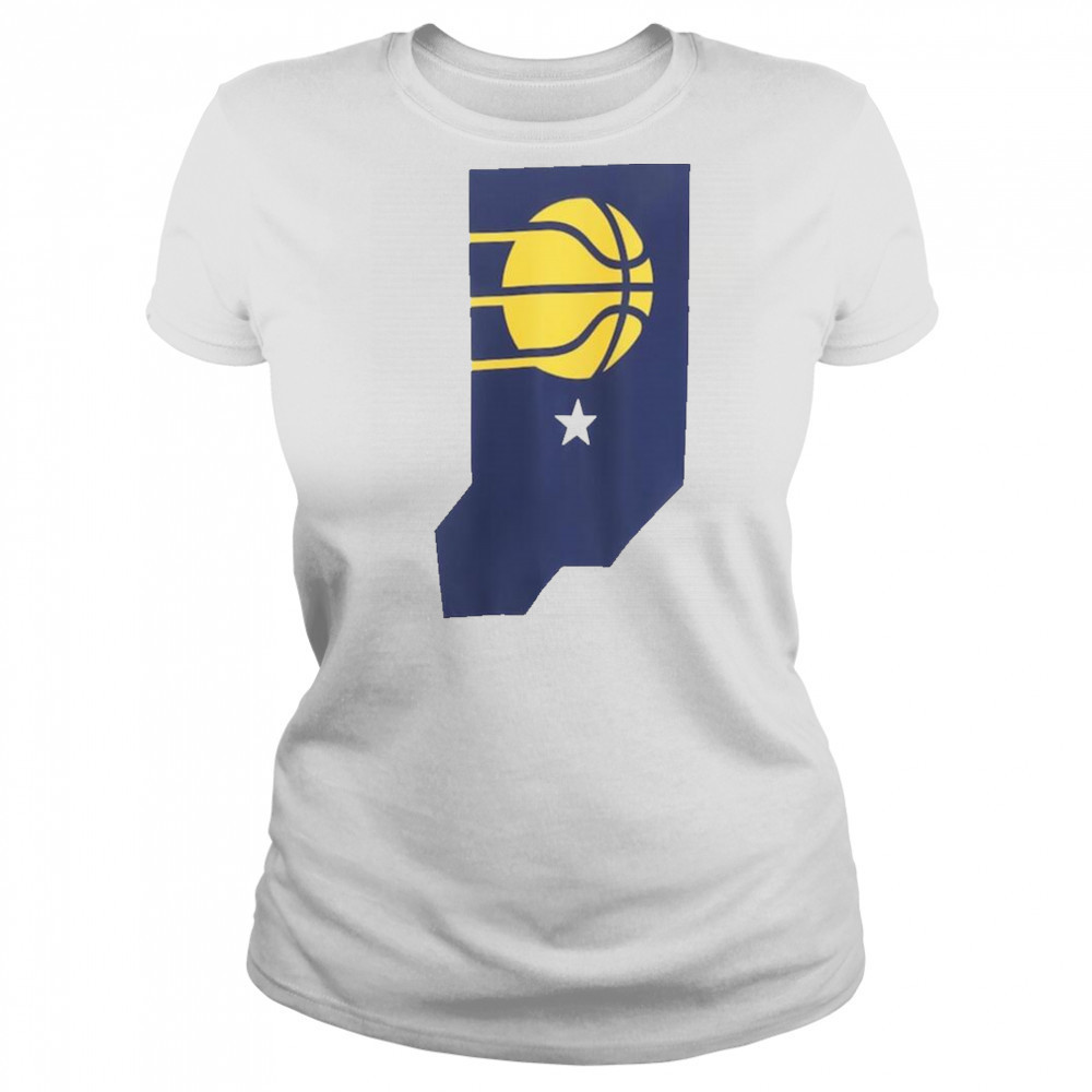 Indiana Pacers FISLL Burst T Shirt Women's T-shirt