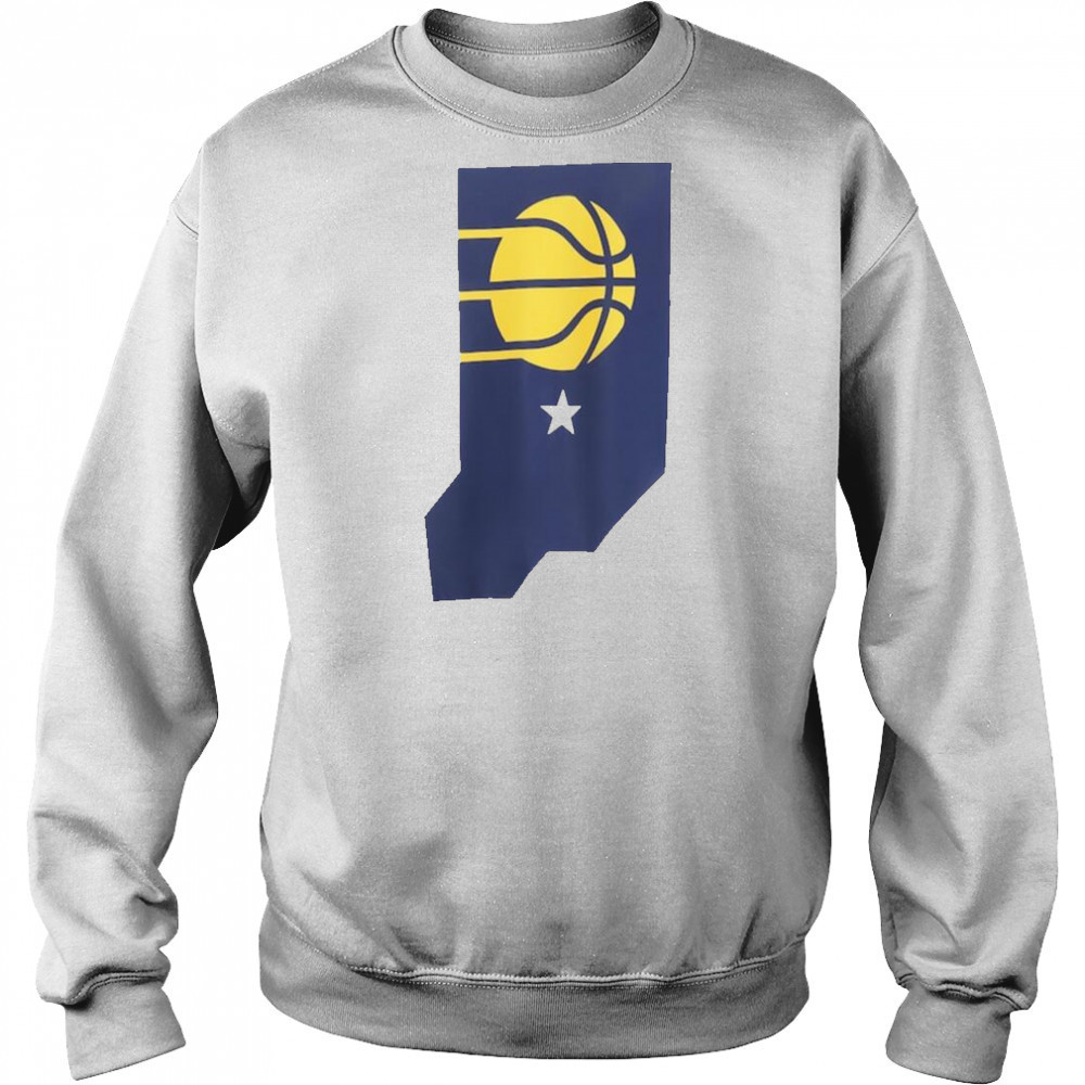 Indiana Pacers FISLL Burst T Shirt Hoodie