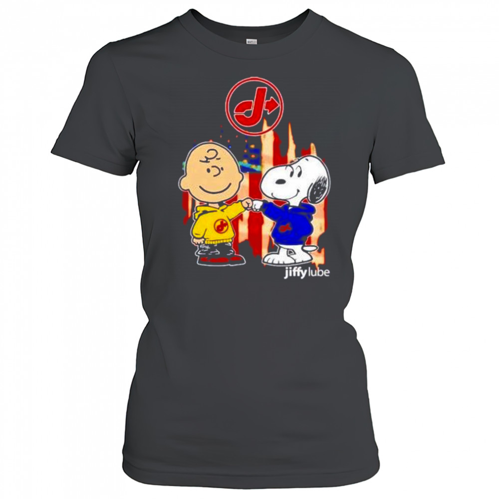 Jiffy Lube Charlie Brown and Snoopy shirt Women's T-shirt