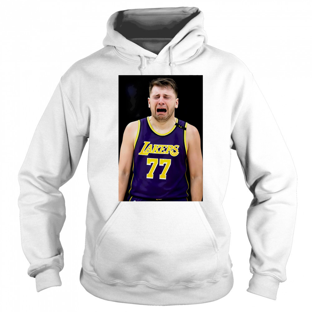 Luka Doncic crying funny shirt Sweatshirt