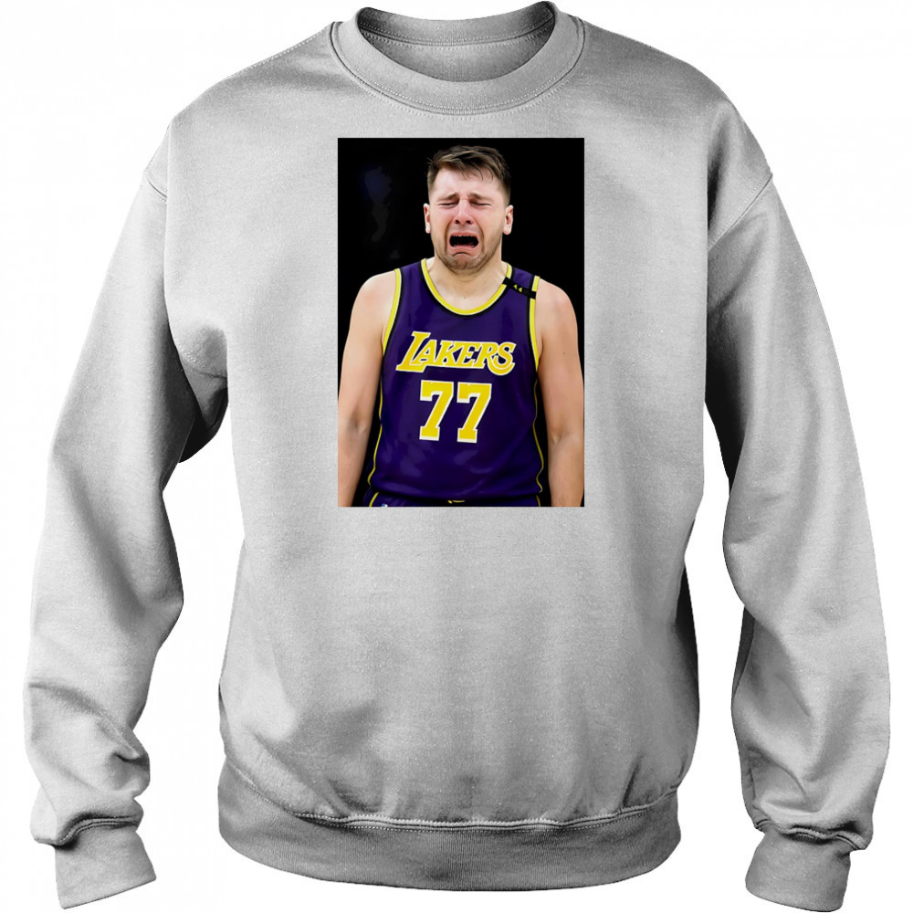 Luka Doncic crying funny shirt Hoodie