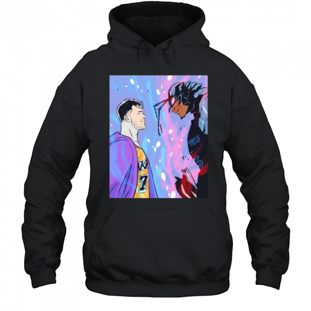 Luka Doncic vs Anthony Edwards x Solo Leveling shirt Hoodie