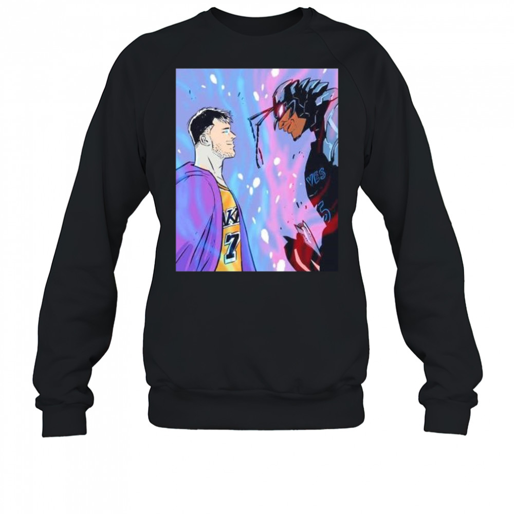 Luka Doncic vs Anthony Edwards x Solo Leveling shirt Sweatshirt