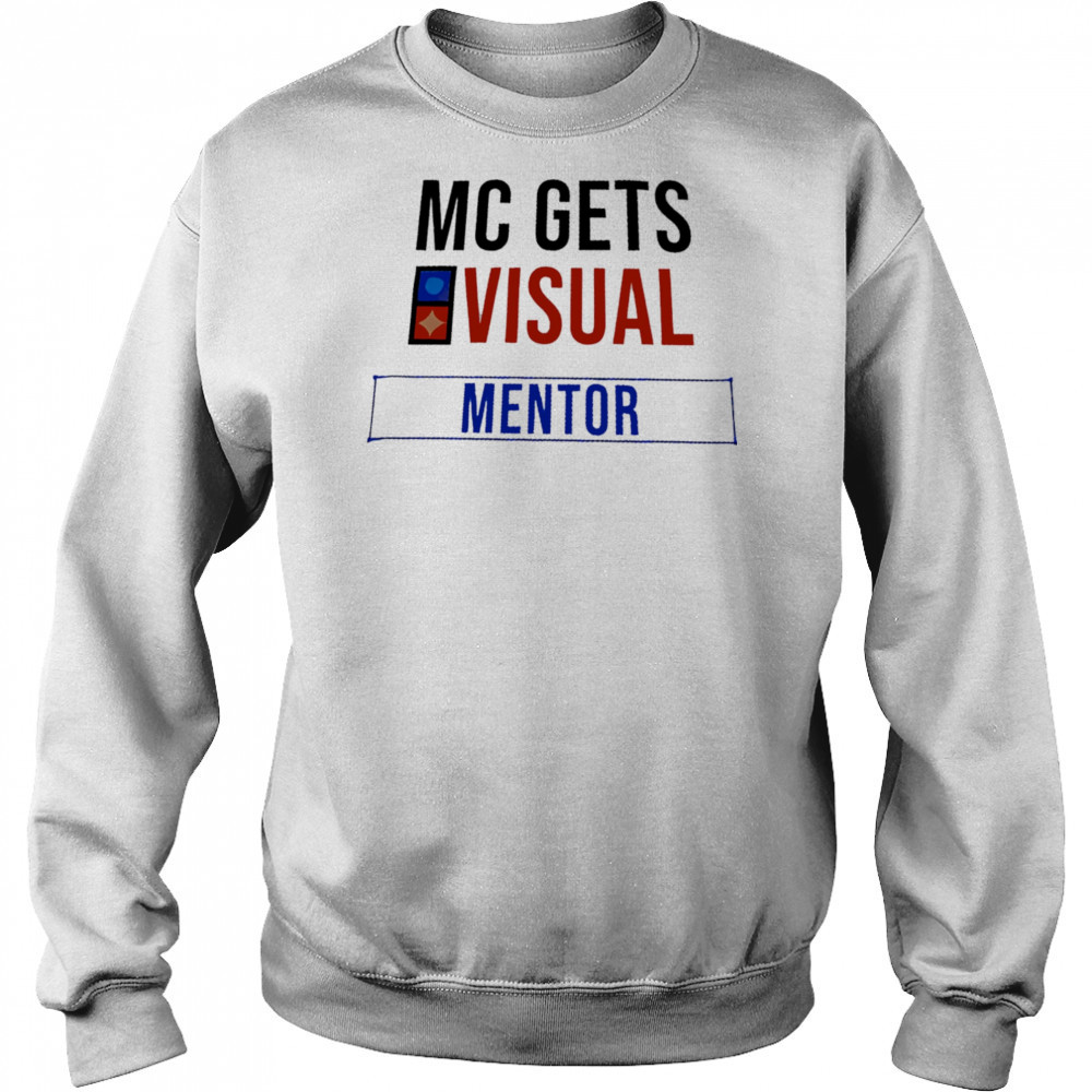MC Gets Visual Mentor shirt Hoodie