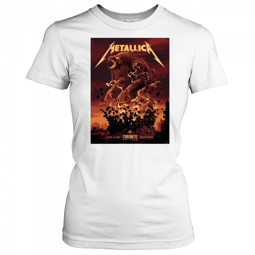 Metallica M72 Tonight In Toronto April 26 2025 Rogers Centre t-shirt Women's T-shirt