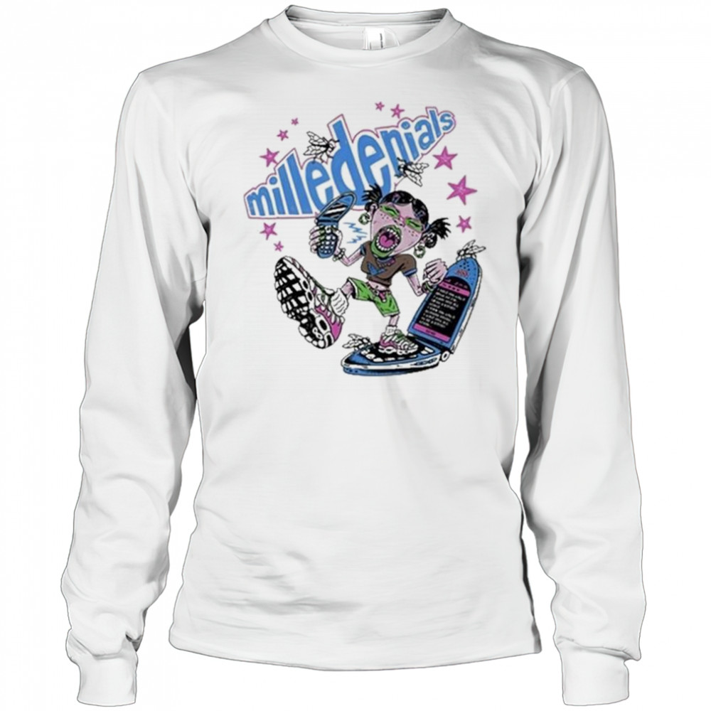 Milledenials Youth life T-Shirt Long Sleeved