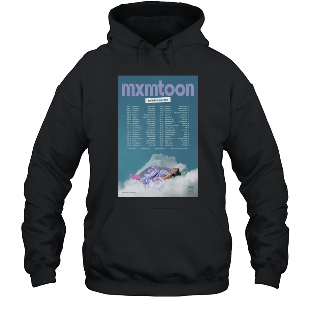Mxmtoon The Liminal Space Tour 2025 t-shirt Hoodie