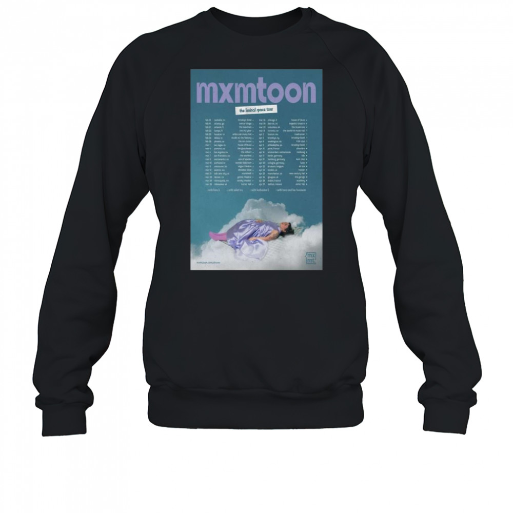 Mxmtoon The Liminal Space Tour 2025 t-shirt Sweatshirt
