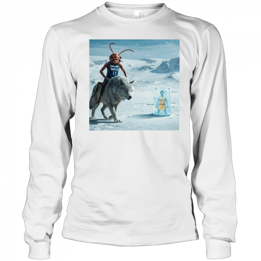 Naz Reid Minnesota Timberwolves beat LA Lakers ant shirt Long Sleeved