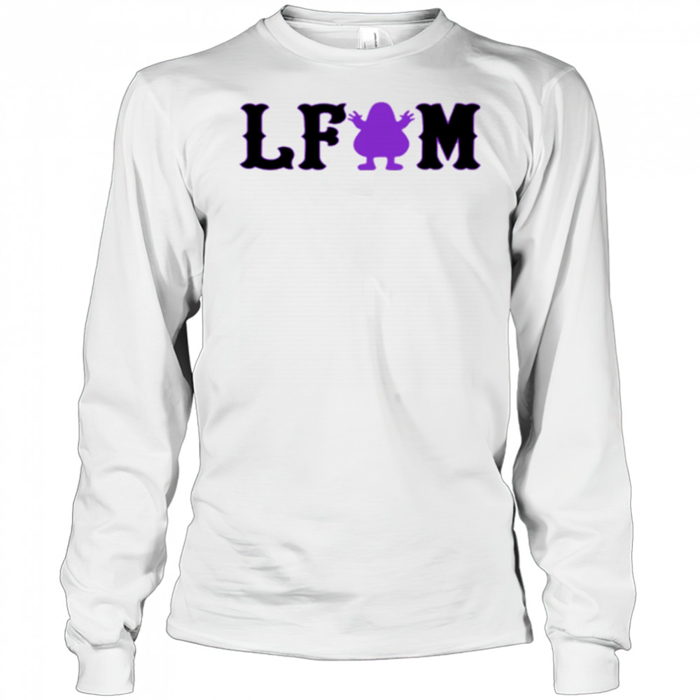 New York Mets LFGM Let’s Go Grimace T-Shirt Long Sleeved