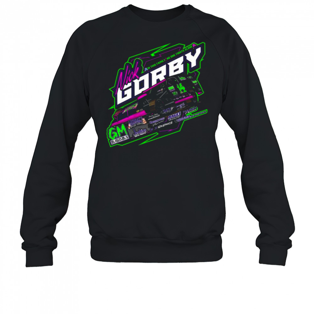 Nick Gorby Gunmetal 2025 Dirt Modified Shirt Sweatshirt