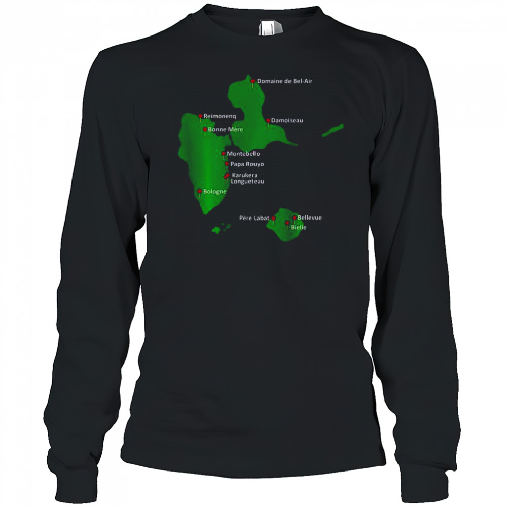 Official Rum Traveler Guadeloupe 2025 T-Shirt Long Sleeved