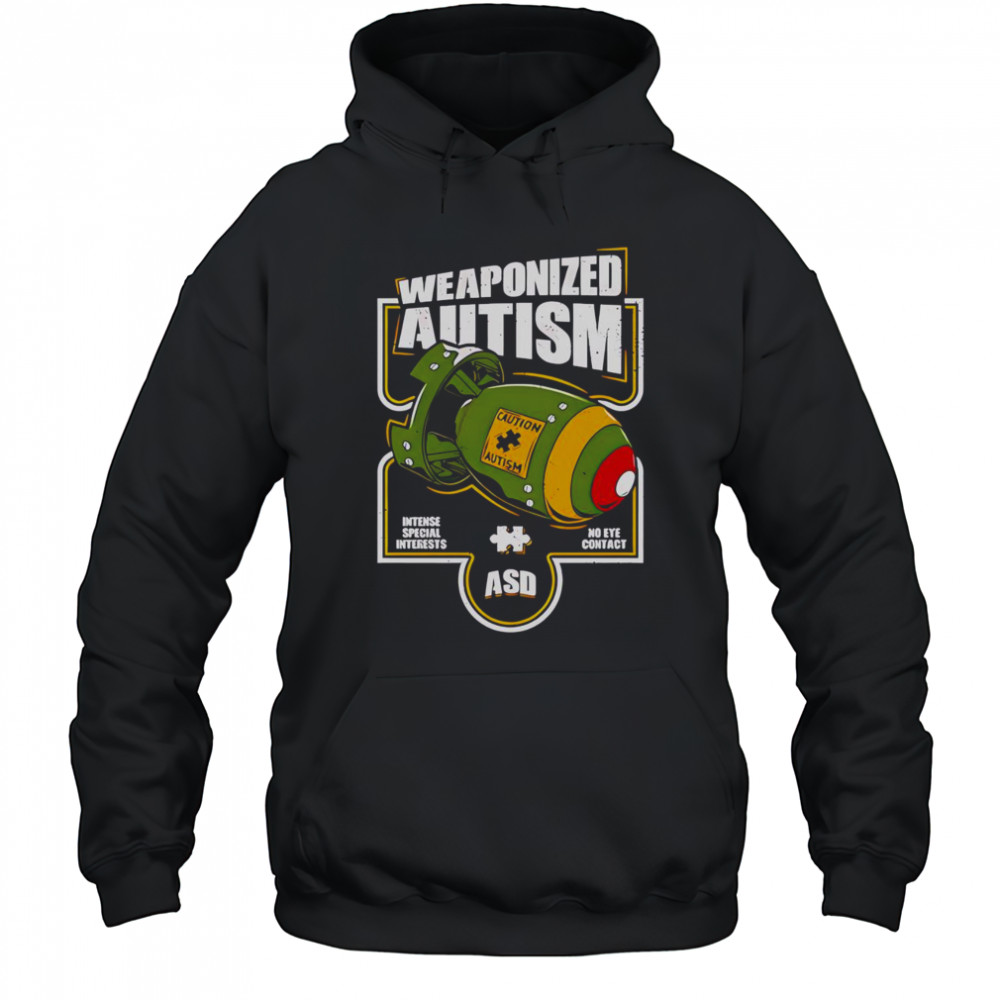 Official Weaponized Autism Military T-Shirt Hoodie
