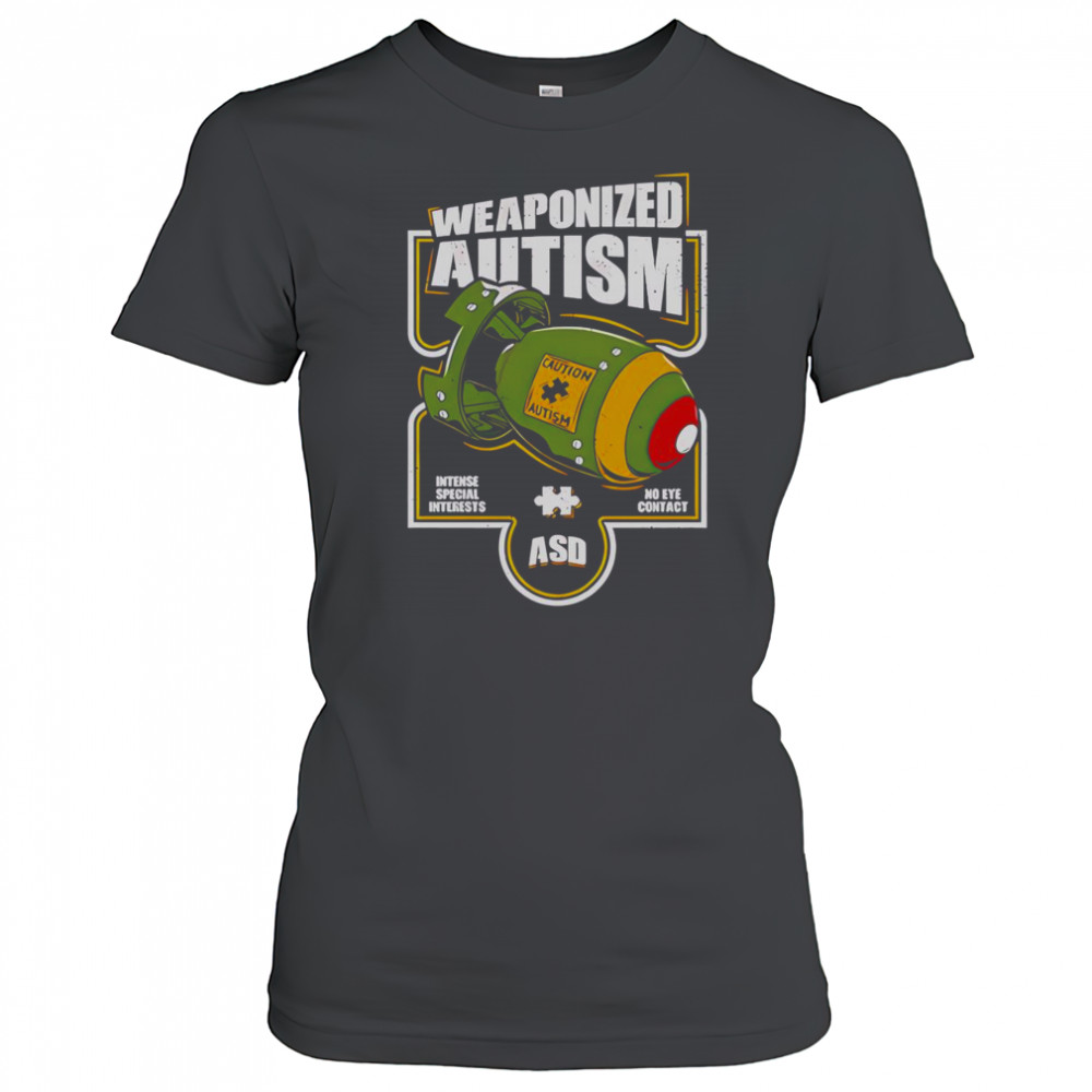 Official Weaponized Autism Military T-Shirt Women's T-shirt