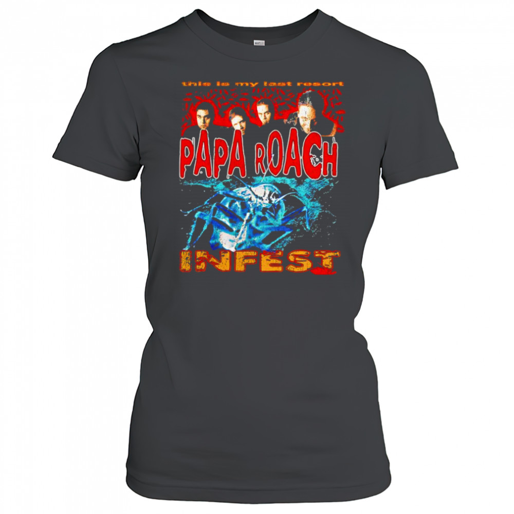 Papa Roach last resort bootleg shirt Women's T-shirt