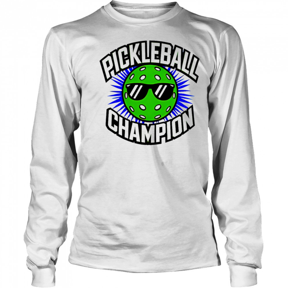 Pickleball Champion wear glasses shirt Long Sleeved