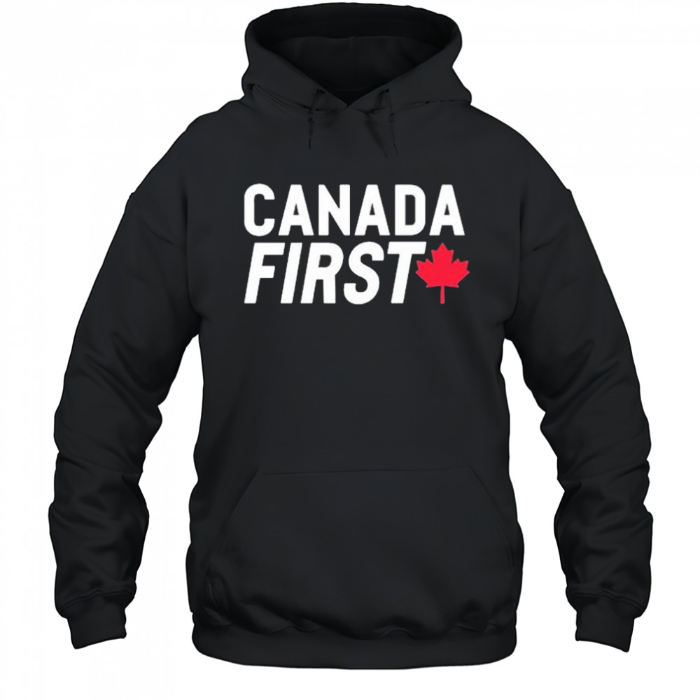 Pierre Poilievre Canada First Pierre Poilievre For Prime Minister t-shirt Hoodie
