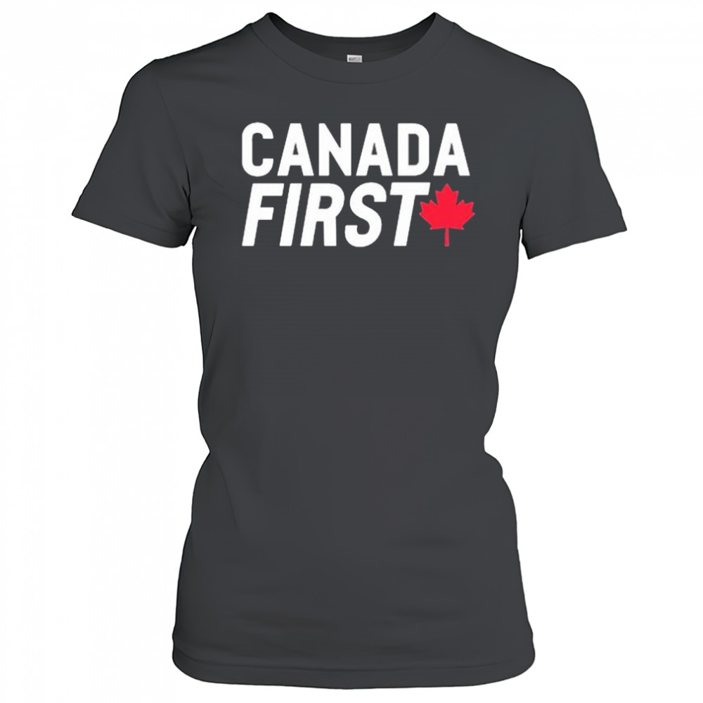 Pierre Poilievre Canada First Pierre Poilievre For Prime Minister t-shirt Women's T-shirt