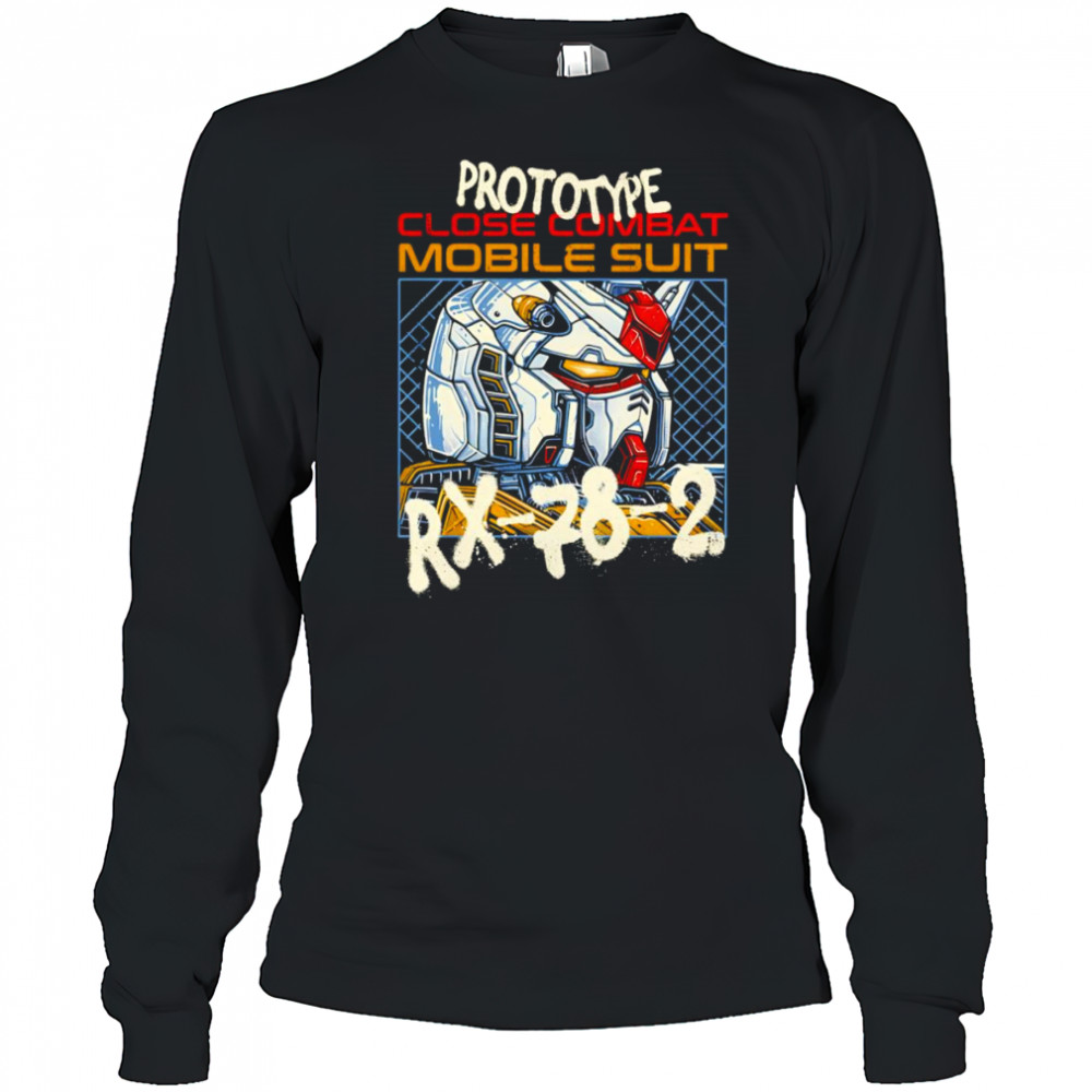 Prototype Close Combat Mobile Suit shirt Long Sleeved