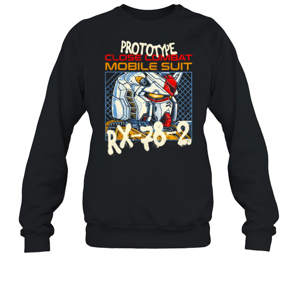 Prototype Close Combat Mobile Suit shirt Sweatshirt