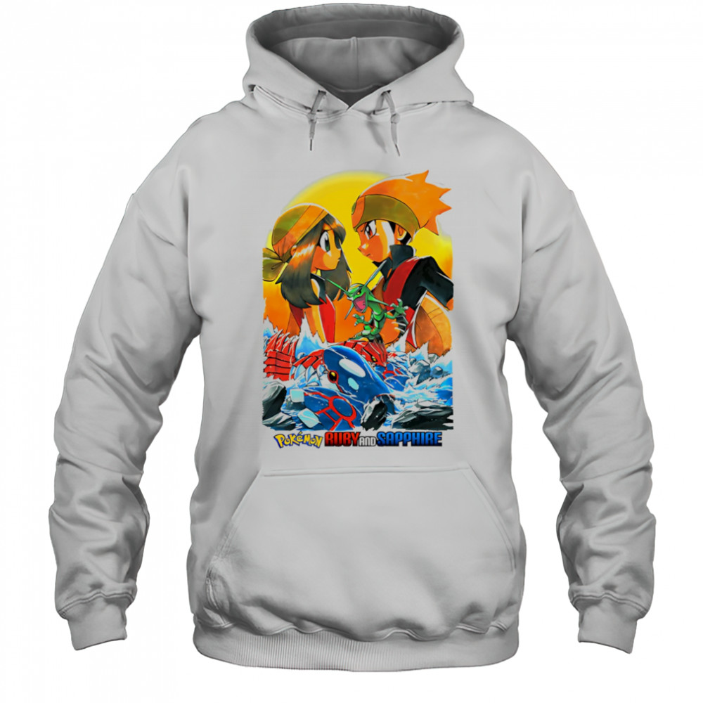 Ruby and Sapphire Pokemon shirt Hoodie