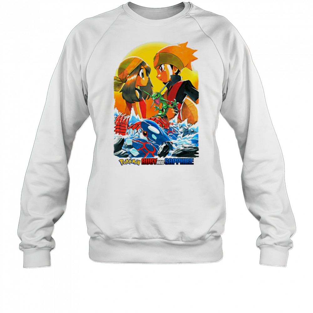 Ruby and Sapphire Pokemon shirt Sweatshirt