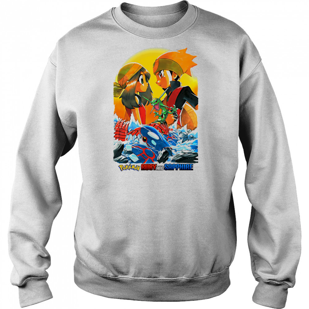 Ruby and Sapphire Pokemon shirt Hoodie