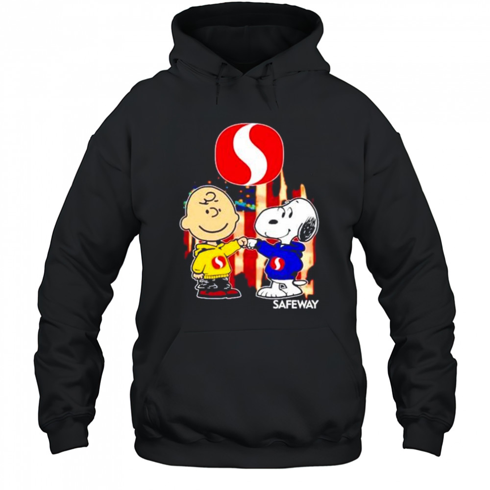 Safeway Charlie Brown and Snoopy shirt Hoodie