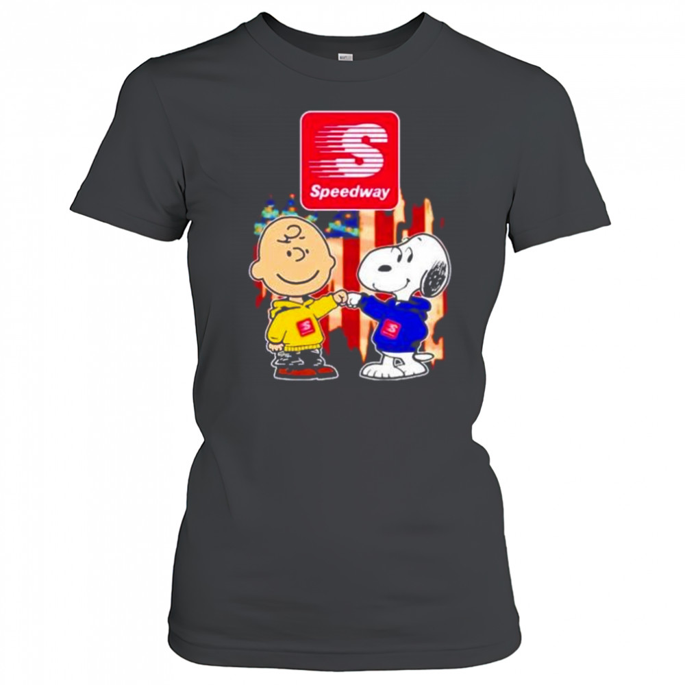 Speedway Charlie Brown and Snoopy shirt Women's T-shirt