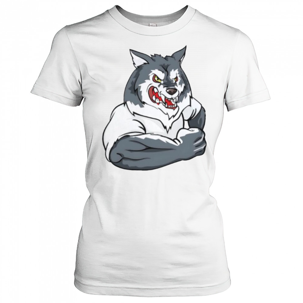 Strong wolf gym shirt Women's T-shirt