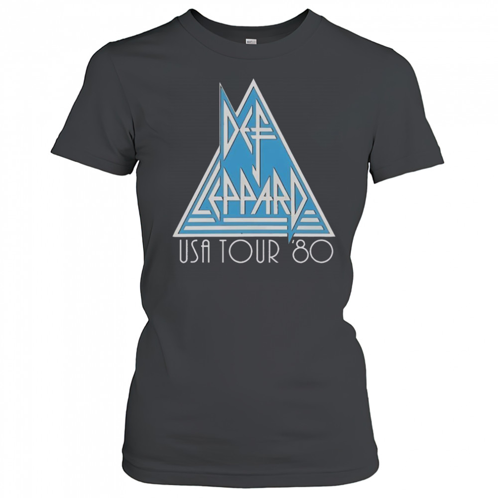 Top Def Leppard USA Tour ’80 T-Shirt Women's T-shirt