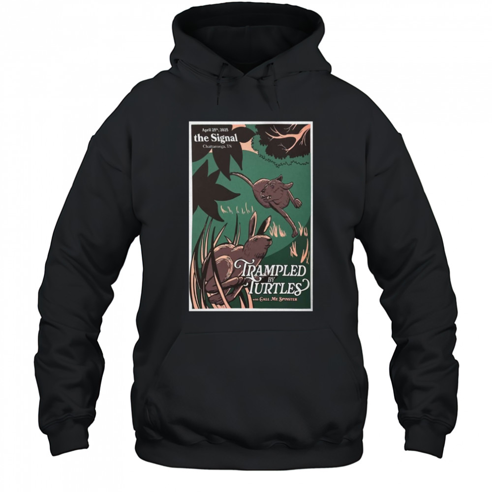 Trampled by Turtles The Signal Chattanooga TN April 25 2025 Tour t-shirt Hoodie