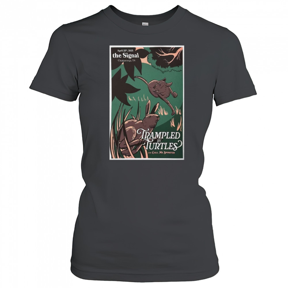 Trampled by Turtles The Signal Chattanooga TN April 25 2025 Tour t-shirt Women's T-shirt