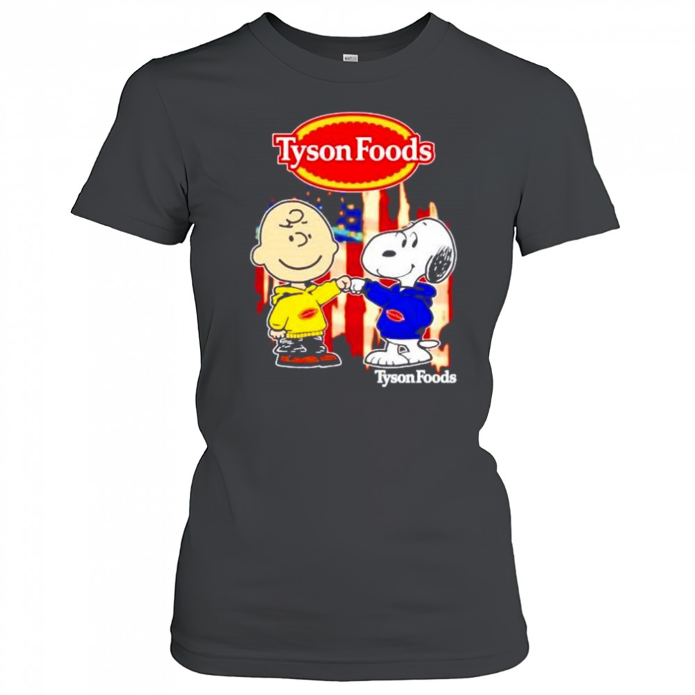 Tyson Foods Charlie Brown and Snoopy shirt Women's T-shirt
