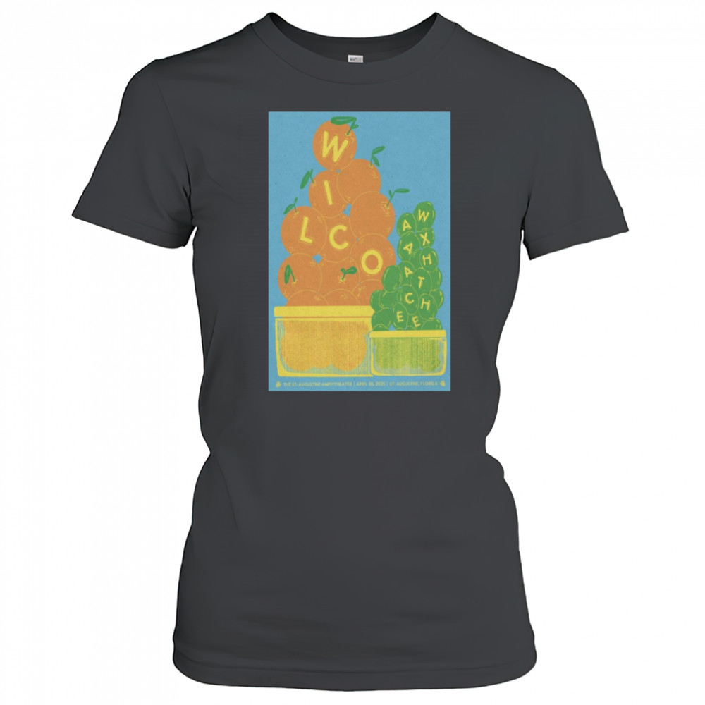 Wilco Saint Augustine Amphitheatre St Augustine FL April 30 2025 Tour t-shirt Women's T-shirt