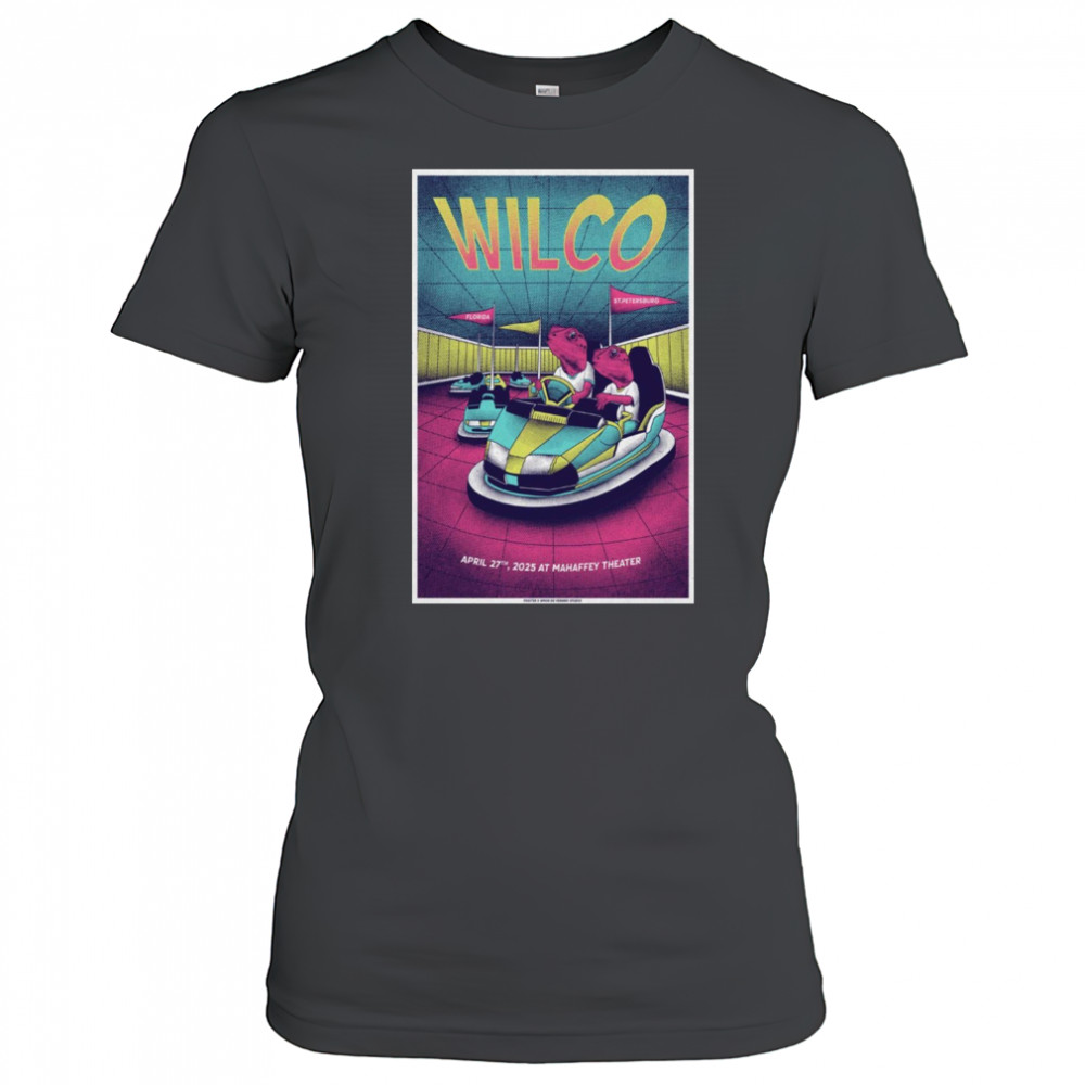 Wilco Show On April 27 2025 At Mahaffey Theater In St Petersburg FL t-shirt Women's T-shirt