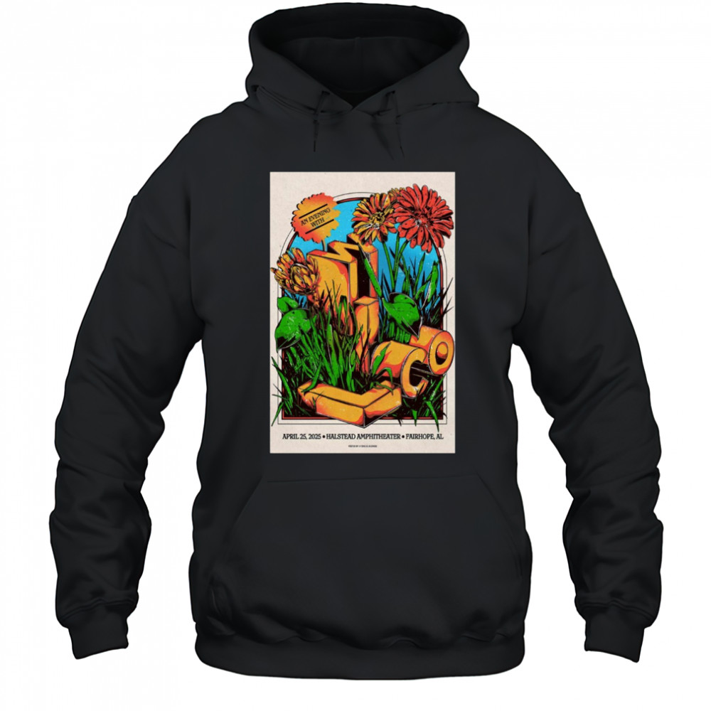 Wilco Tour April 25 2025 Fairhope AL Halstead Amphitheater t-shirt Hoodie