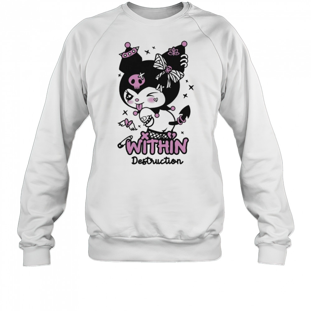 Within Destruction Devil Kitty Kuromi T-shirt Sweatshirt