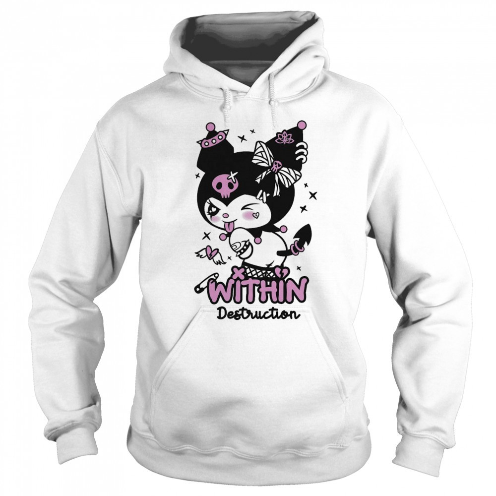Within Destruction Devil Kitty Kuromi T-shirt Sweatshirt