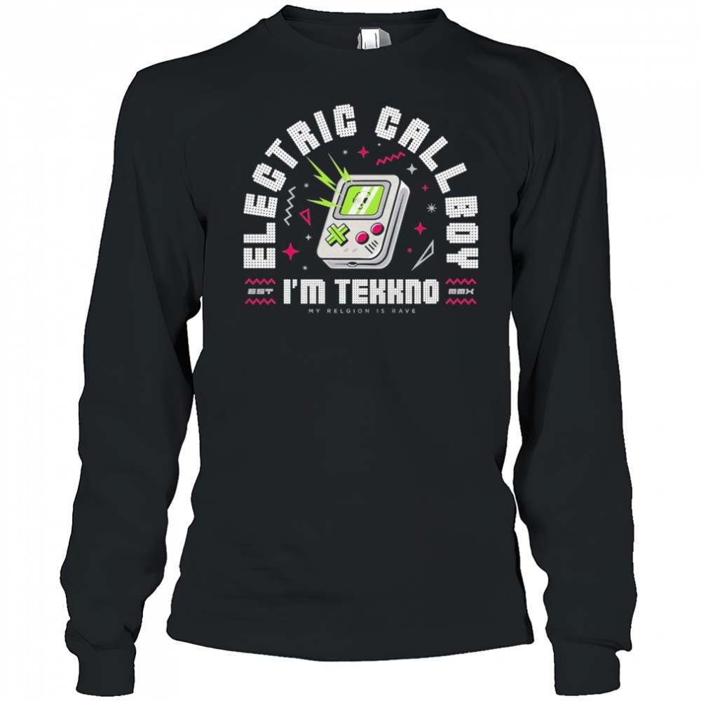 Electric Callboy I’m Tekkno Arcade T-shirt Long Sleeved