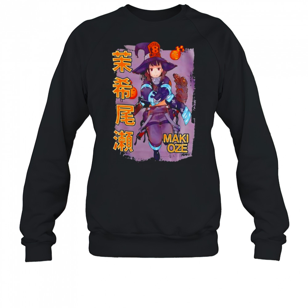 Fire Force Maki Oze shirt Sweatshirt