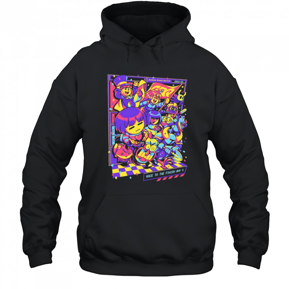 GDQ Race to the Finish shirt Hoodie