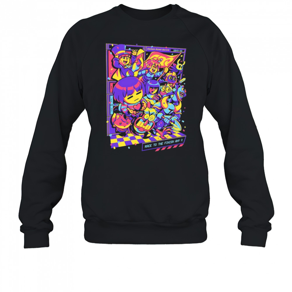 GDQ Race to the Finish shirt Sweatshirt