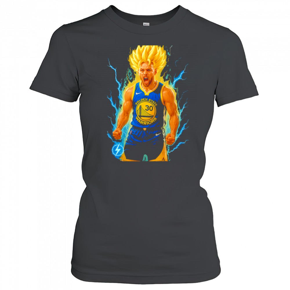 Goku x Stephen Curry scream shirt Women's T-shirt