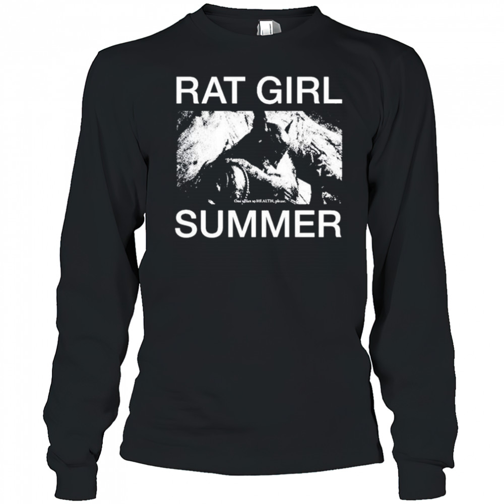 Health Rat Girl Summer 2024 Shirt Long Sleeved