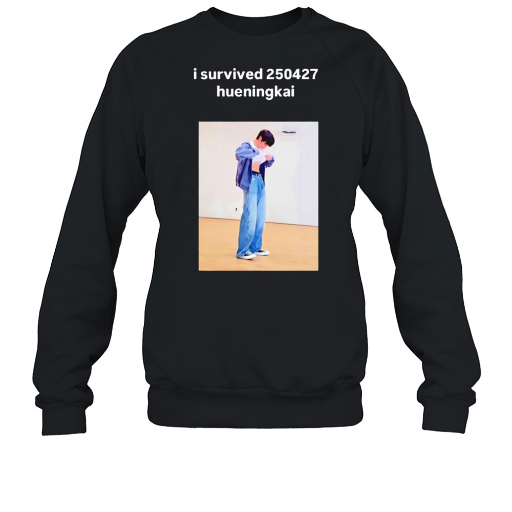 I survived 250427 hueningkai shirt Sweatshirt