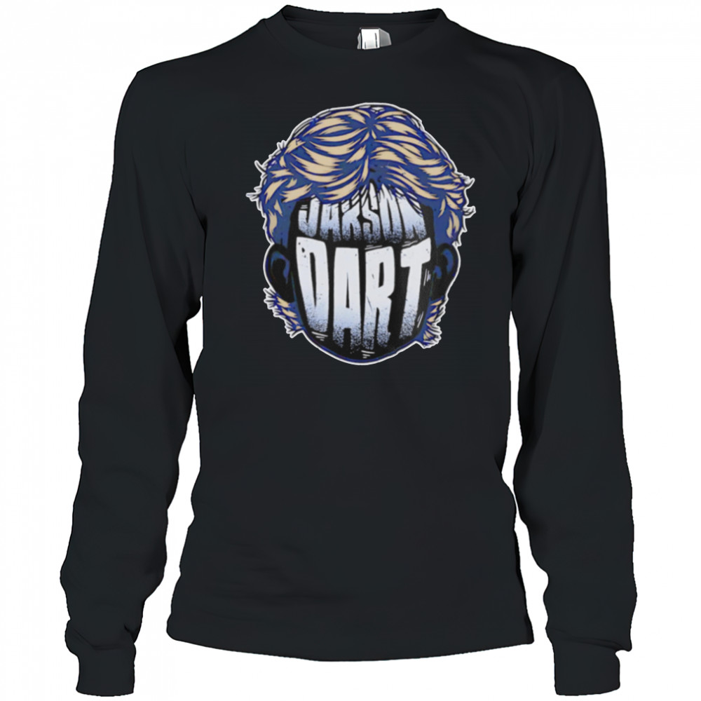 Jaxson Dart New York G Silhouette big face shirt Long Sleeved