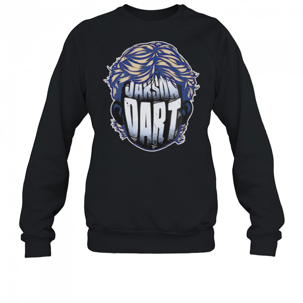 Jaxson Dart New York G Silhouette big face shirt Sweatshirt