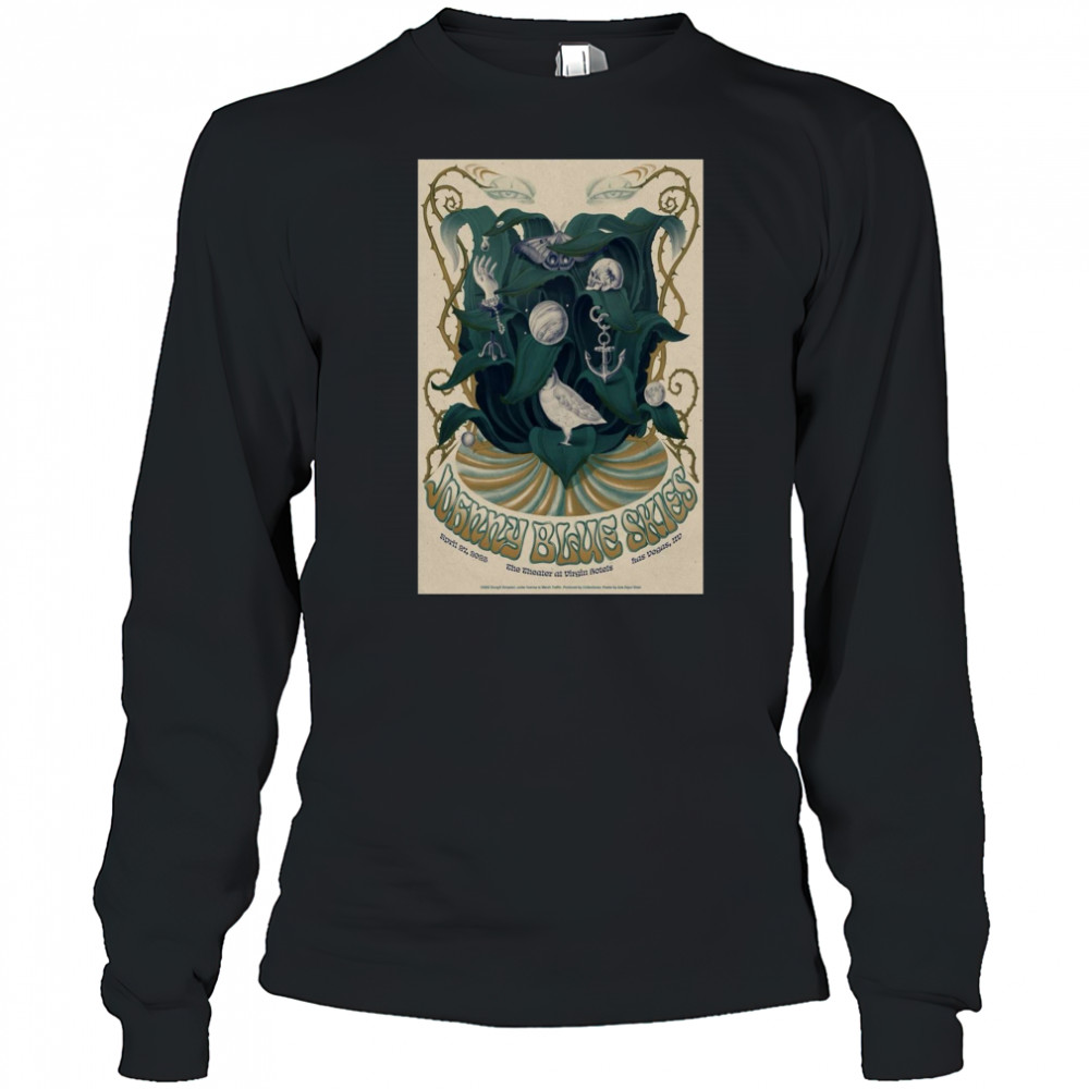 Johnny Blue Skies The Theater at virgin Hotels Las Vegas NV April 27 2025 t-shirt Long Sleeved