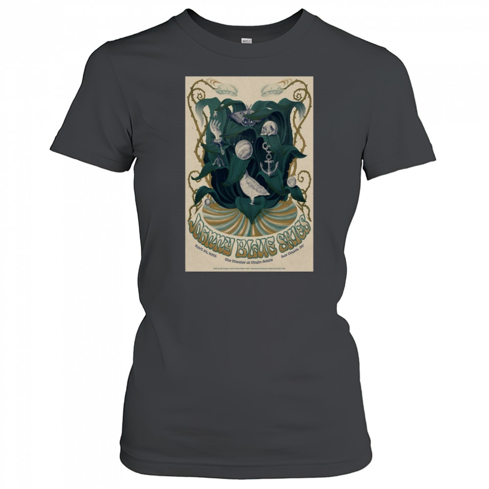 Johnny Blue Skies The Theater at virgin Hotels Las Vegas NV April 27 2025 t-shirt Women's T-shirt